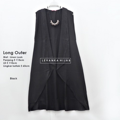 CCm-013 Long Outer Linen Look